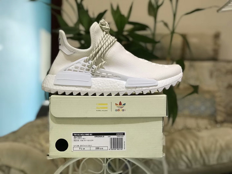 Authentic Pharrell x adidas Hu NMD Trail “Blank Canvas”